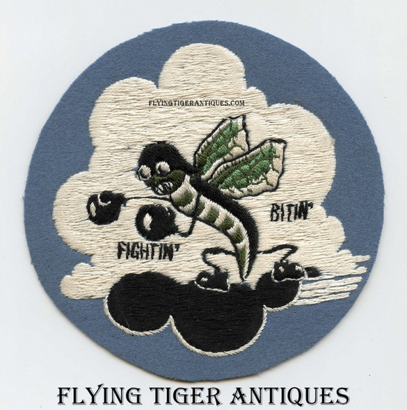 Beautiful circa Early 1943 WWII 369th BS 306th BG 8th AF English Made Jacket Patch