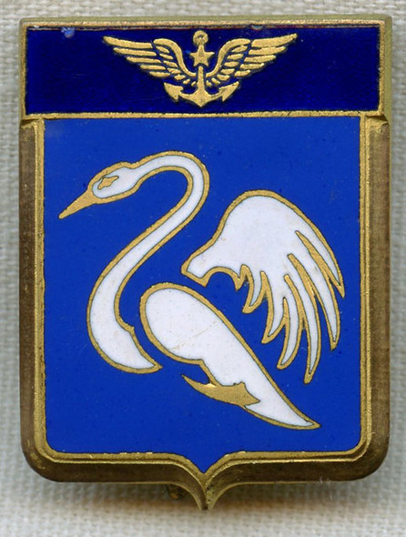 Late 1940s-Early 1950s Badge for French Flotilla 9F/Insigne Pour Flottille 9F
