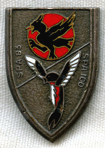 1952 French I/21 Walking Group Badge by Augis/Insigne Pour Le Groupe de Marche I/21 "Artois"
