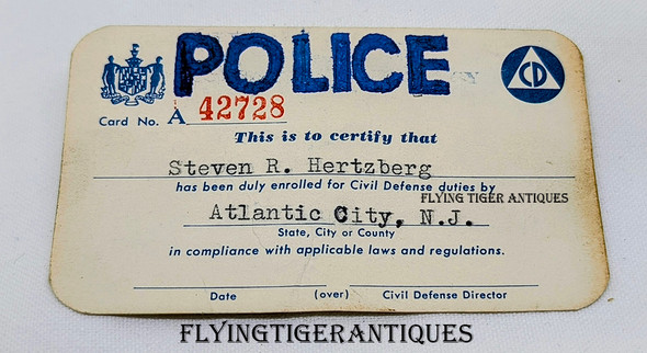 Police & Fire Artifacts & Collectibles - Police & Law Enforcement