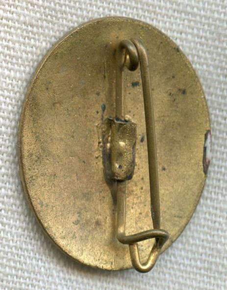 Circa 1930s French Maritime League (Ligue Maritime Francaise - LMF) Beret Badge