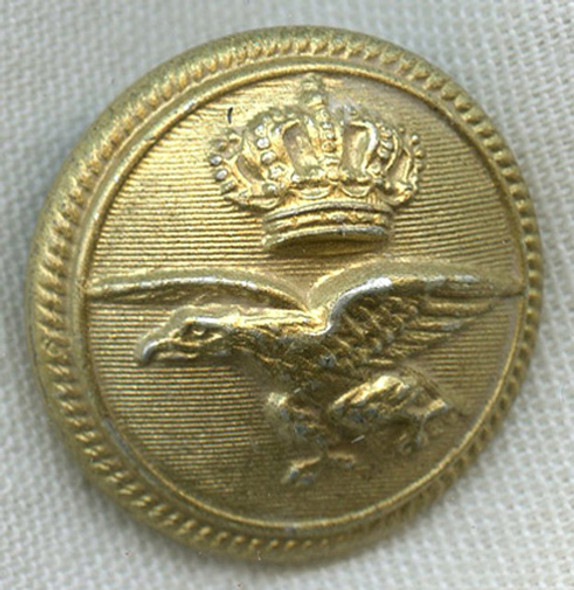 Circa 1930 Italian Air Force Officer's Large Uniform Button