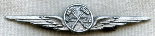 WWII Italian Air Force Electro-Mechanic Badge by Bomisa NO LONGER AVAILABLE