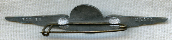 WWII Italian Air Force Mechanic Badge by Bomisa