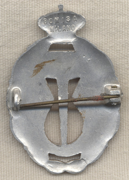 WWII Italian Air Force Gold Strategic Reconnaissance Badge by Bomisa