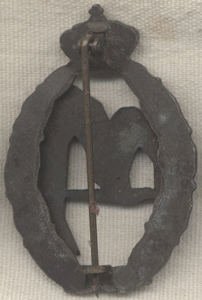 WWII Italian Air Force Silver Transport Qualification Badge