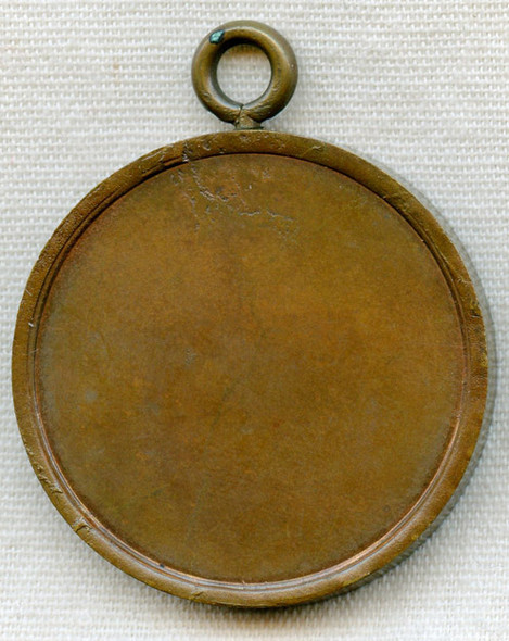 BEING IDed Italian Dist. Postal Carrier ID Disc/Porta-Lettere Del Circondario NOT FOR SALE TIL IDed