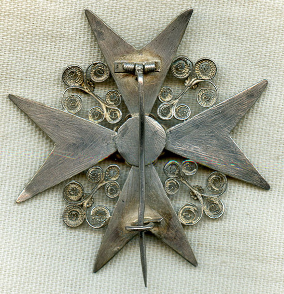 Wonderful Date-Marked 1813 Swedish-Made Order of St. John of Malta Medal