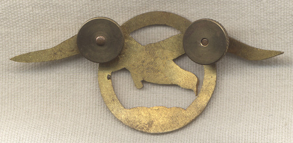 Rare, Large, Full-Size Belgian Badge for 1st. Observation Squadron, 1st Observation Group