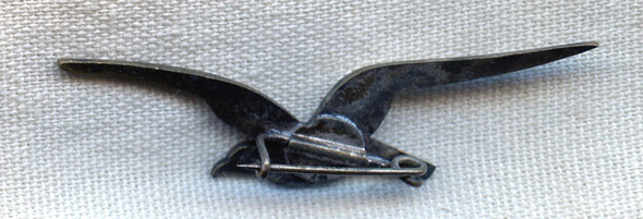 Extremely Rare Late 1930s-WWII Bulgarian Royal Glider Pilot Badge, 2nd Class