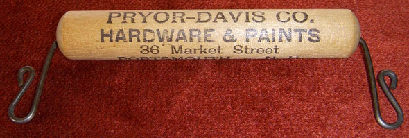 Cool Old Advertising Shopping Bag Holder from Portsmouth, New Hamphire Hardware Store
