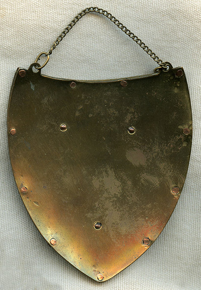 Large Beautiful 1930's Polish Gorget Type Badge Unidentified