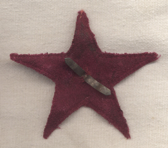 1930s Soviet Army Enlisted Man Helmet Badge