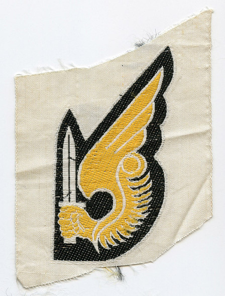 Viet Nam War 1960's ARVN Ranger Units Shoulder Patch in Bevo Weave