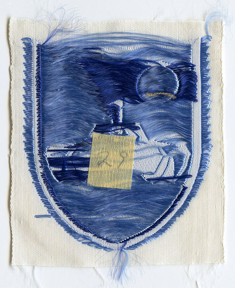 1960's Army of the Republic of Viet Nam (ARVN) 3rd Armored Squadron Bevo Weave Patch