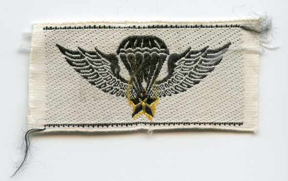 Vietnam War RVN (Republic of Vietnam) Jump Qualification in Wing Bevo Weave
