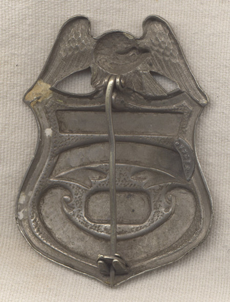 1930s-WWII Fort Devens, Massachusetts Military Police Badge