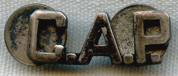 Sterling WWII Civil Air Patrol (CAP) Collar Insignia