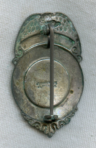 Circa 1910 Private Investigator Badge with Maker's Mark