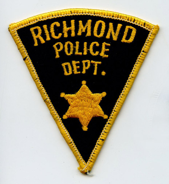 Circa 1980s Richmond, New Hampshire Police Department Patch