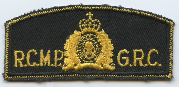 1974 Royal Canadian Mounted Police (RCMP) - Gendarmerie Royale du Canada (GRC) Mountie Badge
