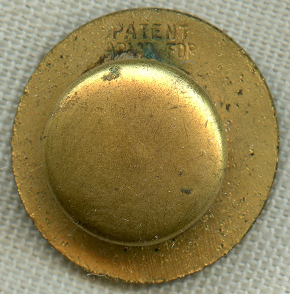 Pre-1900 William McKinley & Garrett Hobart Elephant Lapel Stud