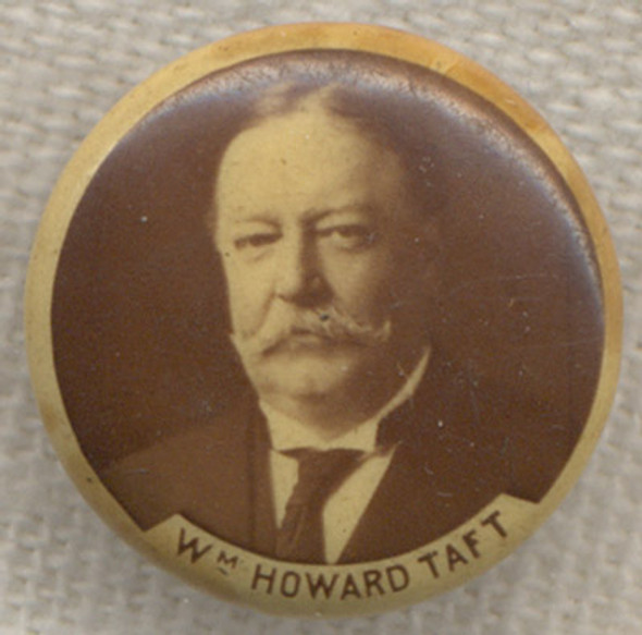 Circa 1910 William Howard Taft Lapel Stud