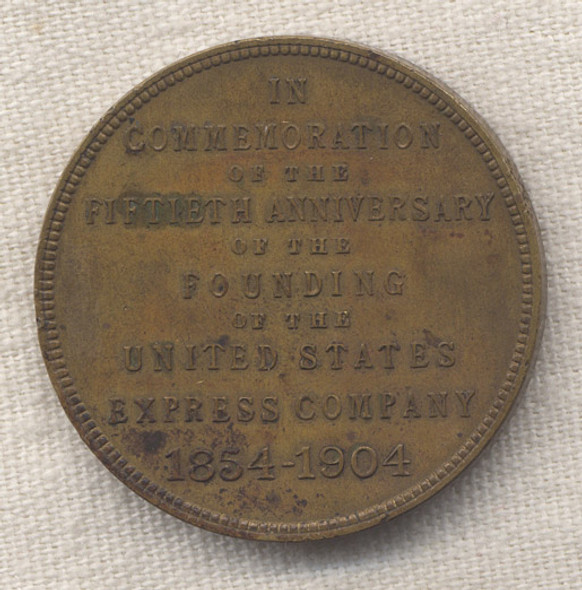 1904 US Express Company 50th Anniversary Commemorative Medal