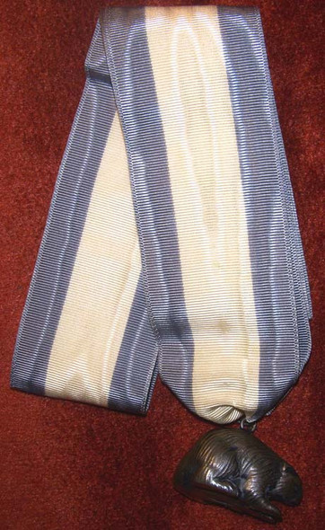 Circa 1945-1950 Boy Scouts of America (BSA) Silver Beaver Award Type SB3 with Box & Instructions