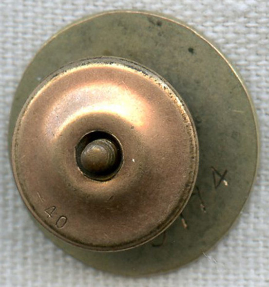 IDed! Circa 1910s Numbered International Concatenated Order of Hoo-Hoo Inc Member Lapel Pin by Stief