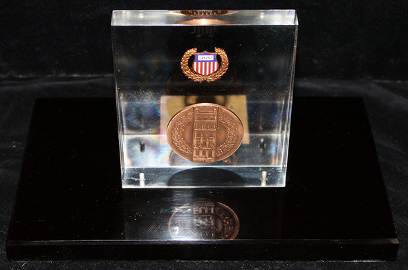 1964 Olympic Committee Appreciation Award, Presented to Whitefoord S. Mays, Jr.