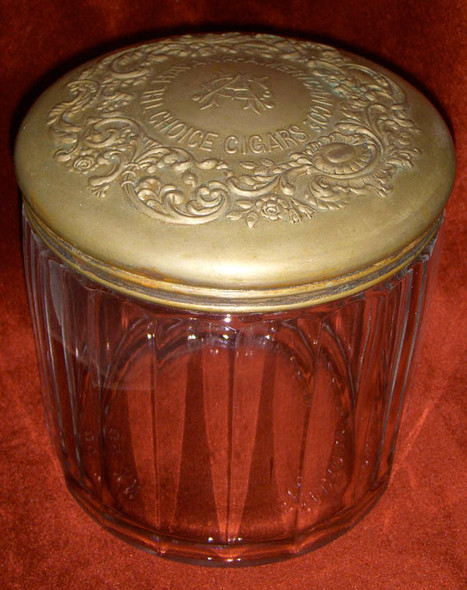 Great Ca. 1900 Advertising Cigar Container for Havana-American Cigar Co. of New York City