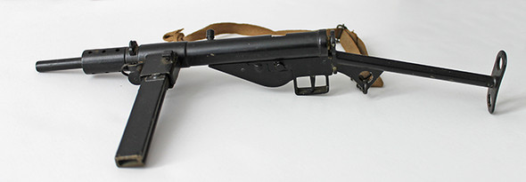 Very Cool Vintage 1960's Miniature British MKII STEN Submachine Gun Cap Gun by MAM Uniwerk of Italy