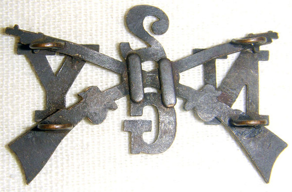 2nd New York Infantry Regiment Co. G Collar Insignia