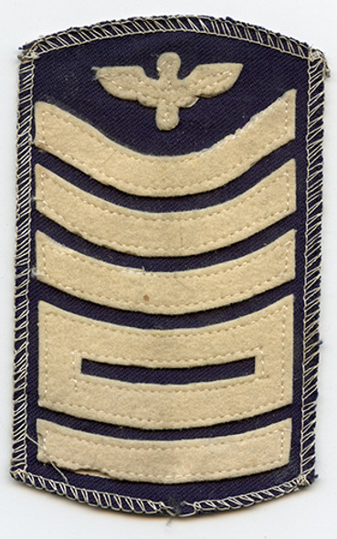 Scarce 1950's ROKAF Rep. of Korea Air Force Rank Stripes Insignia