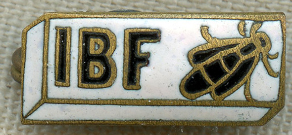 Very Cool 1930's Harry's New York Bar (Paris, France) International Bar Flies "Member" Lapel Pin