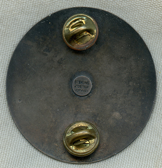 Stunning & Ultra Rare Ca 1951 Allied Air Forces Northern Europe Pocket Badge.