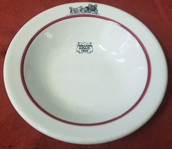 Great Ca 1950 Wagon Road Inn Salad or Cereal Bowl by Mayer China