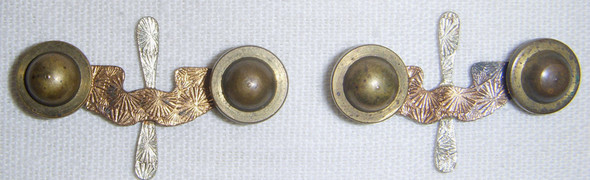 Scarce Pair of 1930s US Air Corps (USAC) Collar Insignia by Amcraft