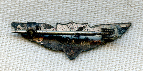 Scarce 1920's ASPA Member Lapel Pin in Sterling Silver