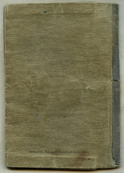 WWII German Army Wehrpass of Pioneer Paul Nimz with 1939 Poland Service & Gren-Rgt 765 in 1944