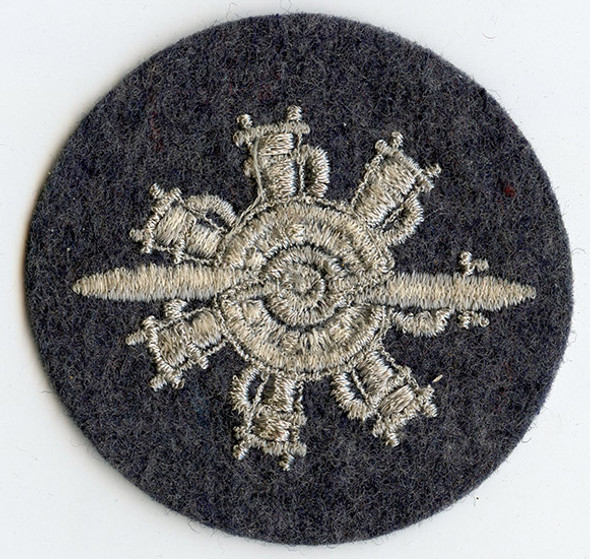 WWII Luftwaffe Aircraft Equipment Administrator Specialist Patch