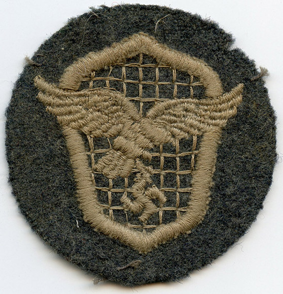 WWII Luftwaffe Motor Vehicle Driver's Trade Badge. Salty, Removed from Uniform