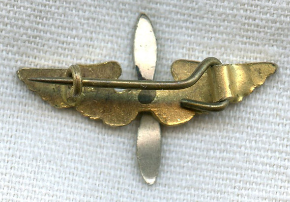 English-Made WWII USAAF Officer Collar Insignia