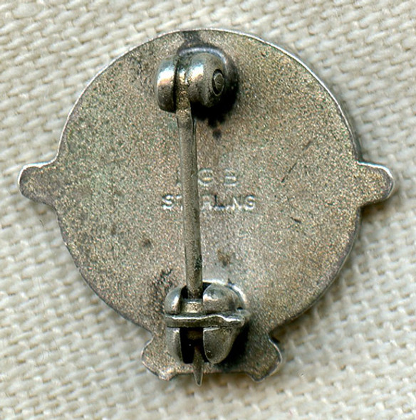 Beautiful 1940's-1950's National Air Lines 5-Year Service Pin in Sterling by Balfour
