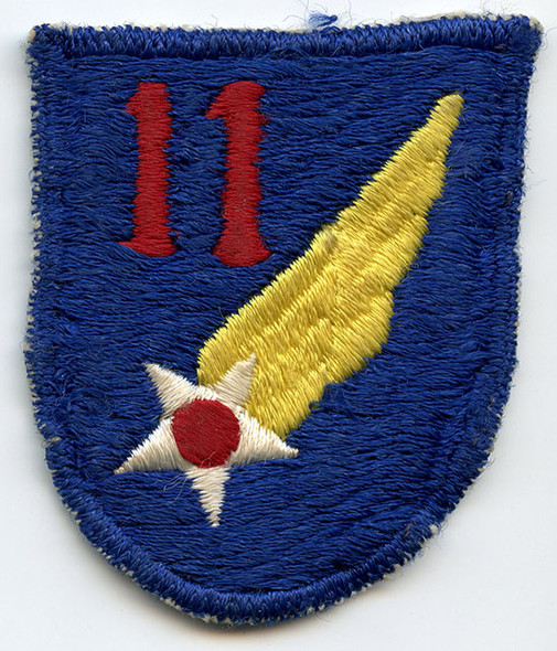 Rare Late 1940's - Early 1950's 11th Air Force Japanese-Made Shoulder Patch