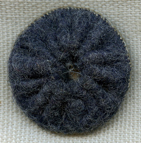 WWII German Luftwaffe Enlisted Man Hat Cockade. Early War, Embroidered on Wool