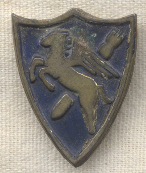 Scarce Silver Italian-Made WWII USAAF 449th Bomber Group DI Pin