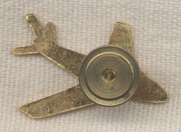 Early F-86 Sabre Jet Pilot Qualification Lapel Pin