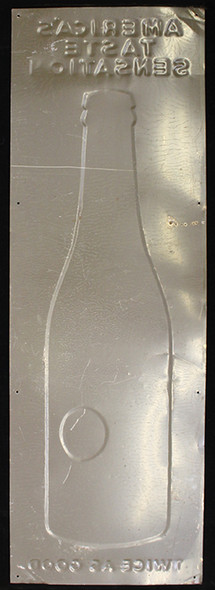 Great, Large Vintage 1930's Nichol Kola Embossed & Lithographed Tin Advertising Sign